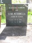 MARÉ Elsie Petronella nee DE CLERCQ 1898-1982