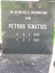 MARÉ Petrus Ignatius 1890-1969