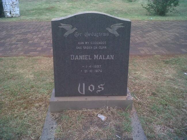 VOS Daniel Malan 1897-1976