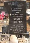 BYLEVELDT Hester Helena 1916-1996