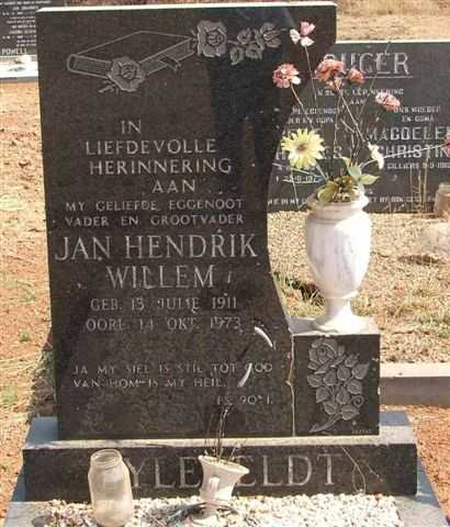BYLEVELDT Jan Hendrik Willem 1911-1973