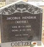 COETZEE Jacobus Hendrik 1909-1974