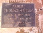 MEIRING Albert Thomas 1878-1957