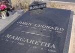 MOMMEN John Leonard 1920-1998 & Margaretha 1923-1998
