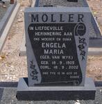 MOLLER Engela Maria nee van WYK 1905-2002