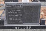 MILLER Cyril Lawton 1923-2003