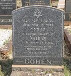 COHEN Nathan 1905-1927