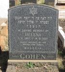 COHEN Helena 1907-1927