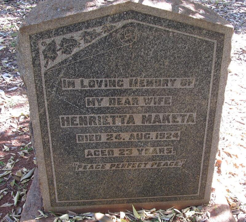 MAKETA Henrietta -1924