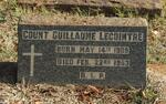 LECOINTRE Count Guillaume 1909-1953 