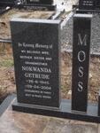 MOSS Nokwanda Getrude 1945-2004