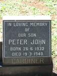 GARDINER Peter John 1932-1940