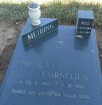 MEIRING Nicolaas Cornelius 1910-1987 :: MEIRING Nico 1944-1995
