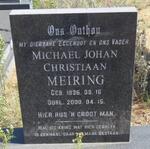 MEIRING Michael John Christiaan 1935-2000