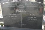 HESSE Gottfried 1894-1976 & Susanna 1908-2000