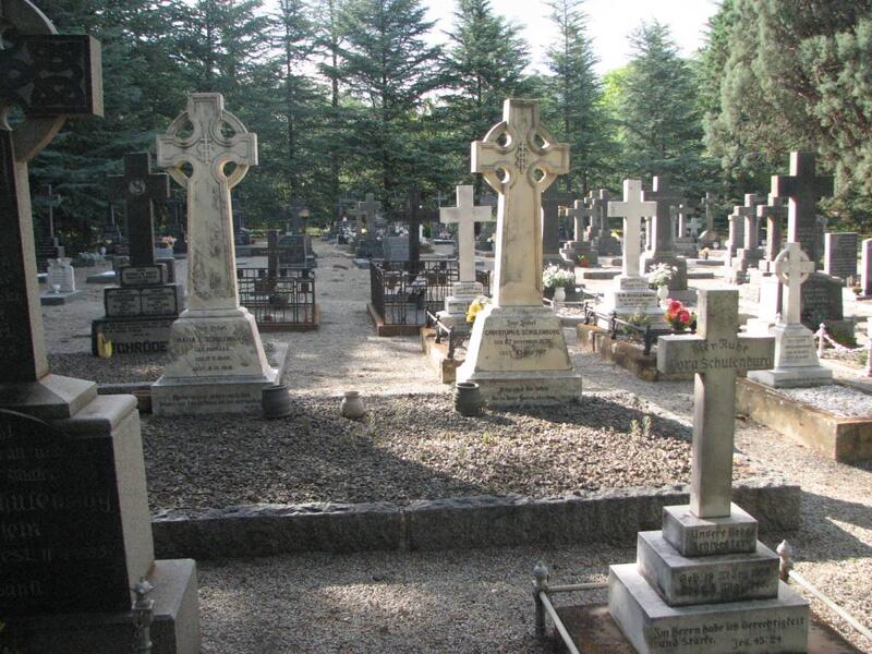 4. Overview on the cemetery