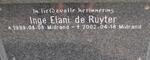 RUYTER Inge Elani, de 1999-2002