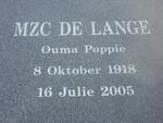 LANGE M.Z.C., de 1918-2005