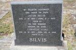 SILVIS Jacob 1917-1970 & Cornelia 1907-1998