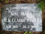 FISHER M.K., Clarke 1895-1982
