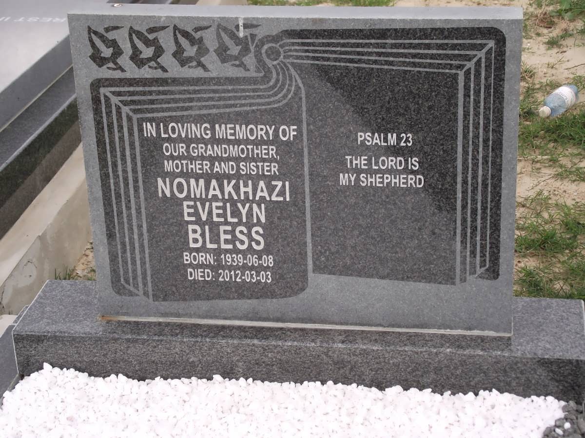 BLESS Nomakhazi Evelyn 1939-2012