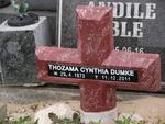 DUMKE Thozama Cynthia 1973-2011