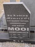 MOOI Nompumelelo 1929-2011