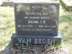 EEDEN Naomi I.R., van 1901-1989