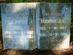 NEL Philippus J. 1905-1965 & Hannie J.C. 1907-1989