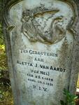 AARDT Aletta J., van nee NEL 1868-1931