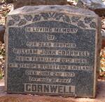 CORNWALL William John 1866-1917