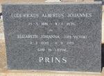 PRINS Lodewickus Albertus Johannes 1881-1936 & Elizabeth Johanna VICTOR 1890-1975