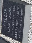 CILLIE Charl Daniel 1922-1986 & Margaret 1921-1993