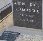 TERBLANCHE Andre 1956-1981 :: van RENSBURG Philip 1932-1995