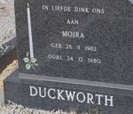 DUCKWORTH Moira 1962-1980