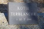 TERBLANCHE Kotie -1987