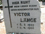 LANGE Victor 1925-1986