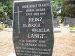 LANGE Heinz Heinrich Wilhelm 1916-1989