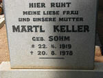 KELLER Martl nee SOHM 1919-1978