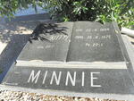MINNIE C.G. 1894-1976