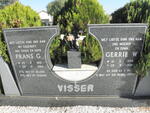 VISSER Frans G. 1913-1994 & Gerrie W. 1908-1998