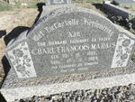 MARAIS Charl Francois 1896-1964