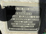 CLARKE Frederick William 1883-1926