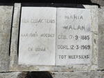MALAN Maria 1885-1969