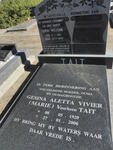 TAIT Edwin William 1915-1970 :: VIVIER Gesina Aletta voorheen TAIT 1920-2006