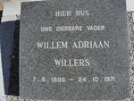 WILLERS Willem Adriaan 1896-1971