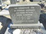WESTHUIZEN Louis Cornelis, van der 1899-1983