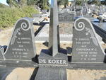 KOKER Lourens S.C., De 1906-1983 & Carolina W.C. BOTES 1913-2006