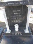 KOEN Kobus 1957-1987