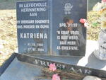 FRIESLAAR Katriena 1952-2004